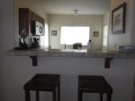 Kitchen open to living room - Bar Stool eatery